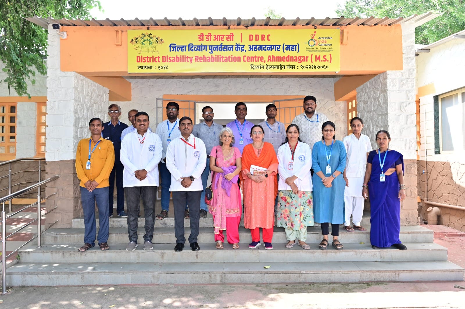 Visit by Senior Physiotherapists
